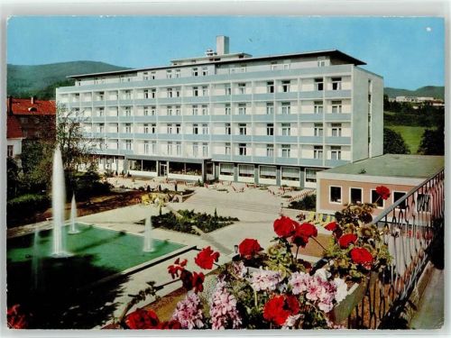 34537 W3590 Bad Wildungen - Sanatorium Wicker Springbrunnen