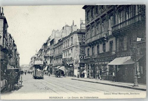 33000 Bordeaux 1906 - Straßenbahn Kutsche