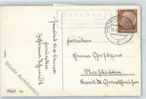 56357 W5429 Oelsberg - Landpoststempel Konfirmation