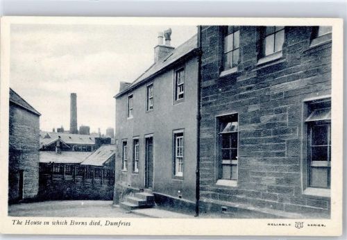Dumfries the House in which Burns died