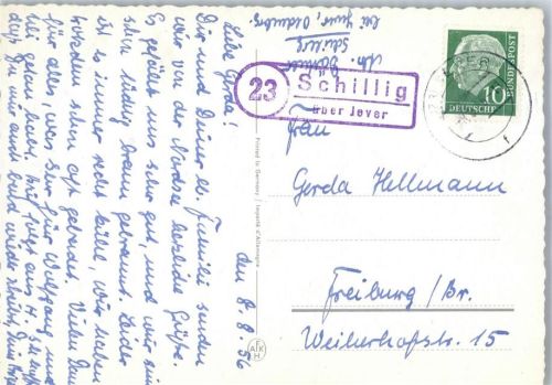 Jever Landpoststempel