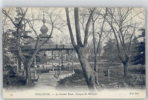 Toulouse Le Grand Rond Kiosque de Musique