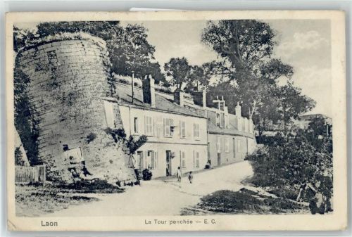 Laon 1915 La Tour penchee