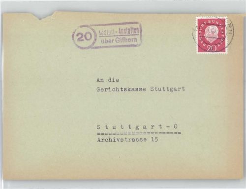 38518 W3170 Kästorf , Kr Gifhorn - Landpoststempel