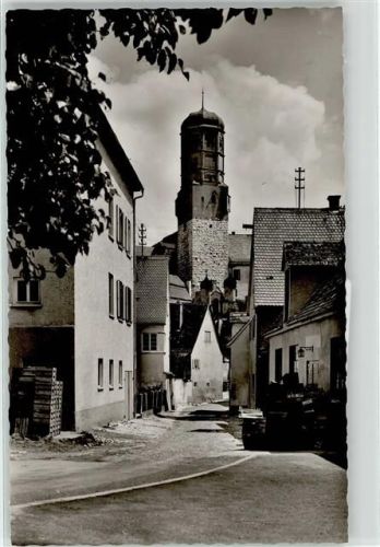 Dillingen Dorfstrasse Kirche