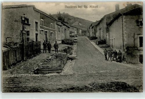 55300 Buxieres-sous-les-Cotes - 1915 Feldpost Dorfstrasse