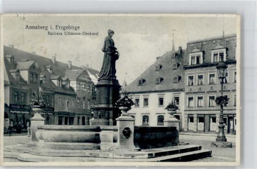 Annaberg-Buchholz Barbara Uttmann-Denkmal