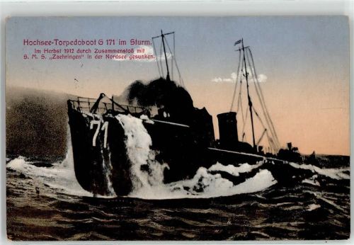 Hochsee-Torpedoboot G 171 Marineschiffspost