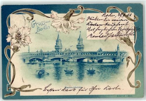 10115 W1000 Kreuzberg 1899 - Oberbaumbrücke