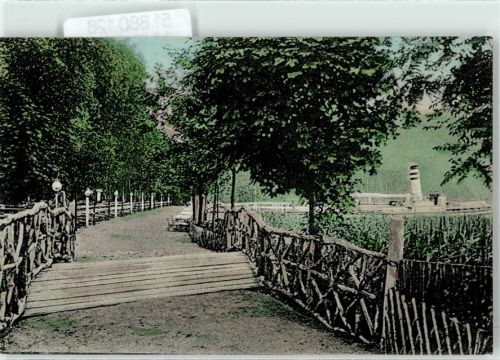 Rauchfangswerder Hotel Gasthaus Waldhaus Eingang zum Garten Ufer Promenade