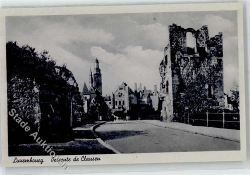 Luxembourg Descente de Clausen Kirche