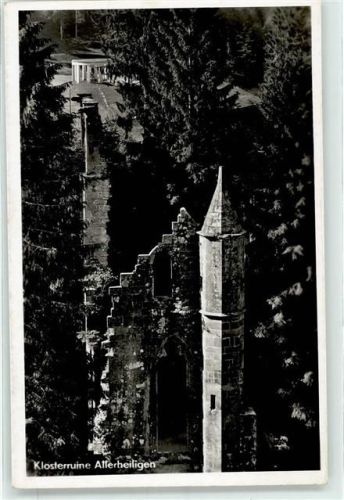 77728 W7603 Allerheiligen , Kloster - Ruine
