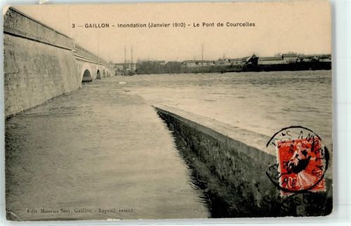 27600 Gaillon - Hochwasser 1910