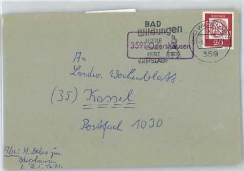 Odershausen Landpoststempel