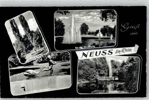 Neuss Rosengarten Eierdieb Stadtgarten