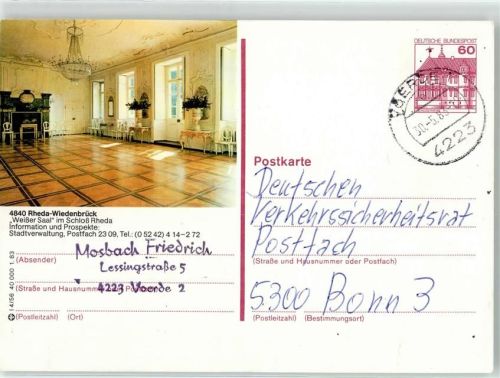 Rheda-Wiedenbrück Weisser Saal im Schloss Rheda