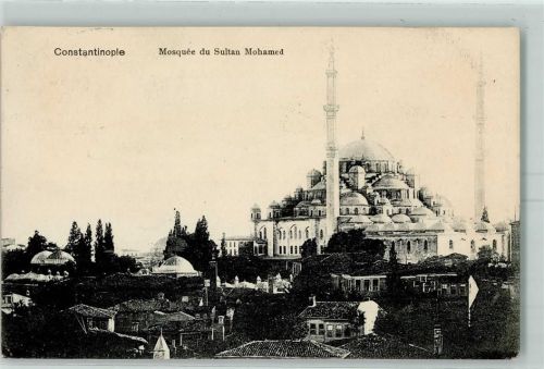 Konstantinopel Istanbul - Mosqueee du Sultan Mohamed