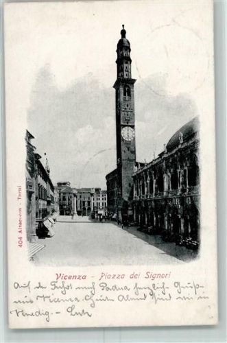 Vicenza 1906 Piazza del Signori