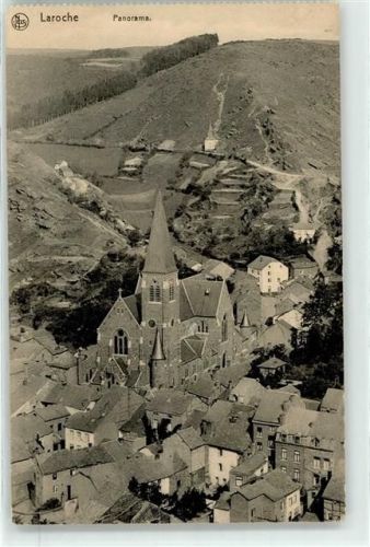 Laroche-Saint-Cydroine 1914 Kirche Feldpost WK I