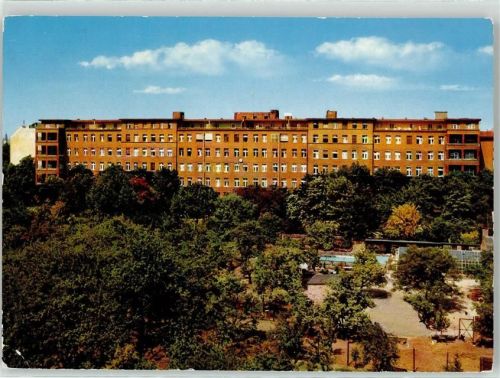 Wilmersdorf St.Gertrauden Krankenhaus Paretzer Straße 11 12 Sonderstempel Sozialwahlen 1974