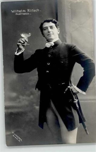 Klitsch, Wilhelm Theater- und Filmschauspieler