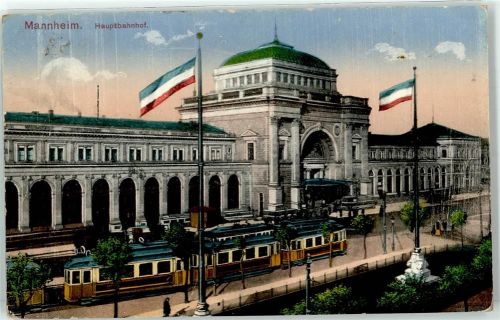 Mannheim Hauptbahnhof Straßenbahn