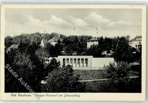 Bad Nauheim Kriegerdenkmal Am Johannesberg
