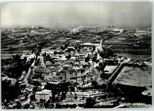 Gradara Fliegeraufnahme