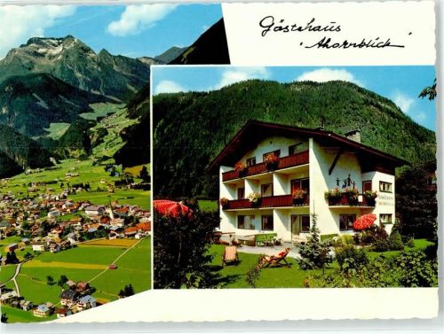 Mayrhofen Pension Gästehaus Ahornblick