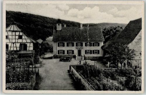 79400 W7842 Egerten , Kr Lörrach - Gasthaus Zum Hirschen Max Geitlinger