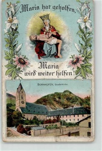Domäne Marienberg Gnadenkirchen Maria hat geholfen