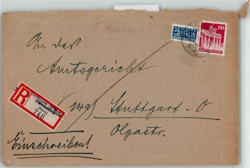73485 W7094 Zipplingen KEINE AK Landpoststempel
