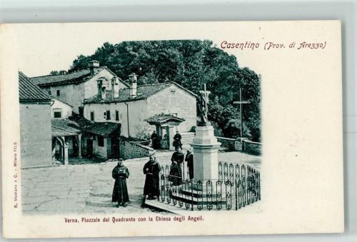 Verna Piazzale del Quadrante con le Chiesa degli Angeli