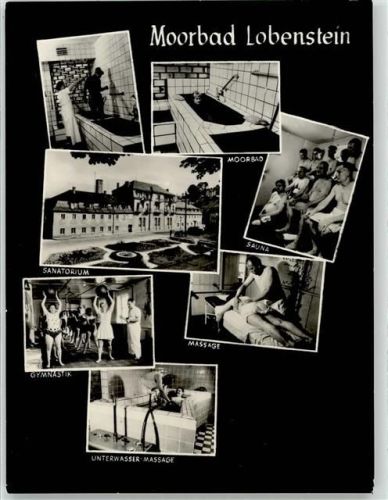Lobenstein Moorbad Gymnastik Sanatorium Sauna