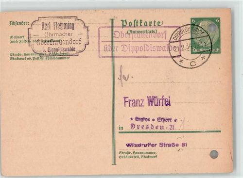 01768 O8231 Oberfrauendorf - Landpoststempel