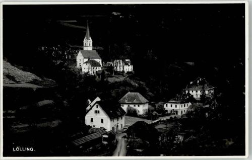9335 Lölling Graben Foto AK Kirche