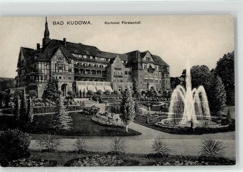 Bad Kudowa 1927 Hotel Fürstehof