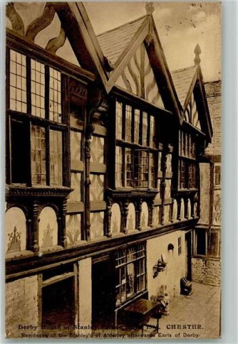 Chester 1912 Derby House Residence