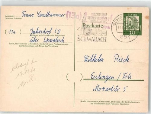 jahnsdorf - Landpoststempel