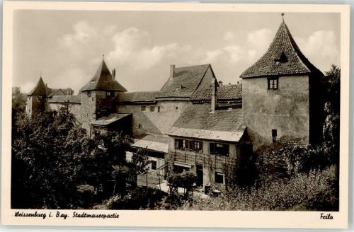 Weißenburg Stadtmauerpartie