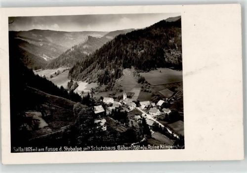 Salla 1941 Stubalpe Schutzhaus Gaberl Ruine Klingenstein