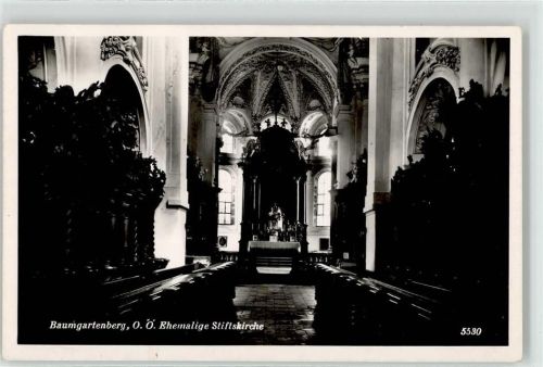 Baumgartenberg ehemailige Stiftskirche Innenansicht