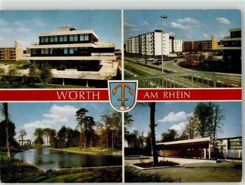 Wörth See Hauptstrasse Schule