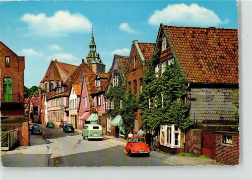 21335 W2120 Lüneburg - Michaeliskirche Auf dem Meere VW Käfer