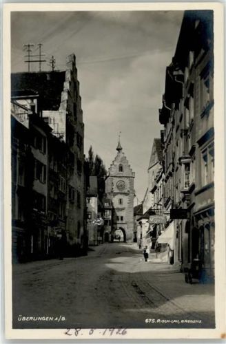 88662 W7770 Überlingen , Bodensee - Franziskanerstraße Cafe