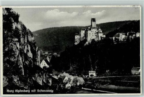 Kipfenberg Burg Kipfenberg mit Schanzsteig