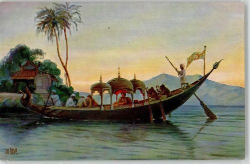 Zeremonienboot des Kaisers von Birma