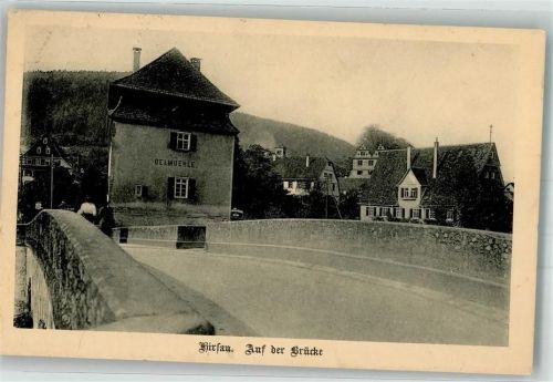 Hirsau 1914 Oel- Mühle