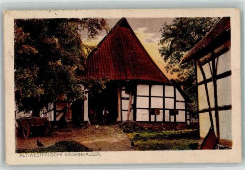 Bückeburg 1925 Alt-Westfälisches Bauernhaus