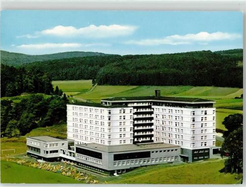 Zwesten Krankenhaus Hardtwald Fliegeraufnahme
